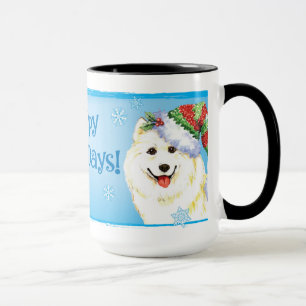 Happy Howlidays Samoyed Mug
