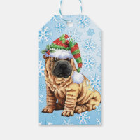 Happy Howlidays Shar-Pei