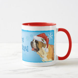 Happy Howlidays St. Bernard Mug