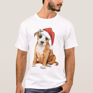 Happy Howlidays Staffordshire Bull Terrier T-Shirt