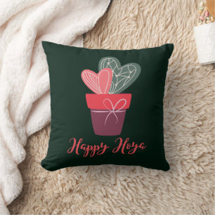 Happy Hoya Cute Love Valentine's Day Romantic Throw Pillow
