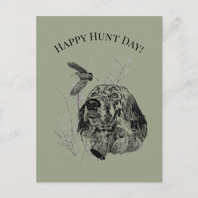 Happy Hunt Day! Postcard (Front)