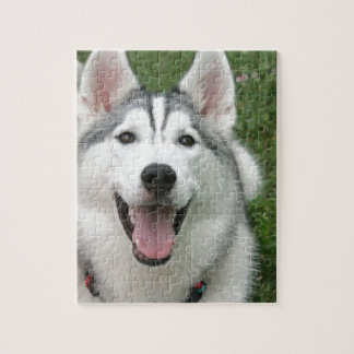 Happy Husky Jigsaw Puzzle