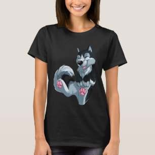 Happy Husky          T-Shirt