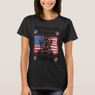 Happy In My Darkest Hour When I Needed A Hand I Fo T-Shirt