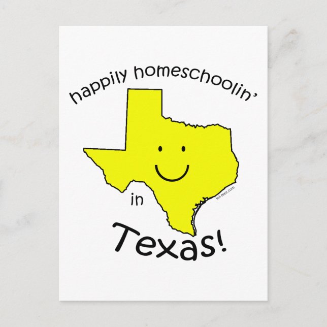 Happy in Texas Postcard (Front)