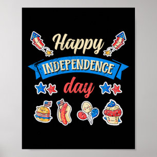Happy Independence Day - Independence 4th Of July Poster