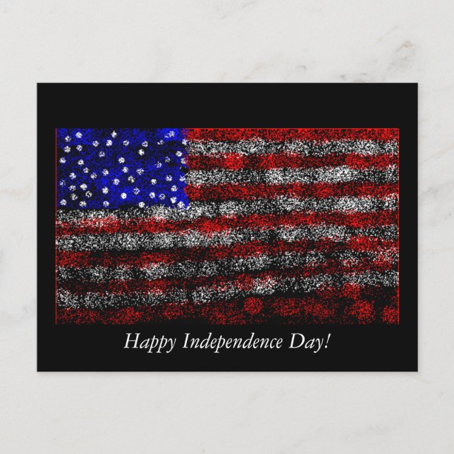 Happy Independence Day! Postcard (Front)