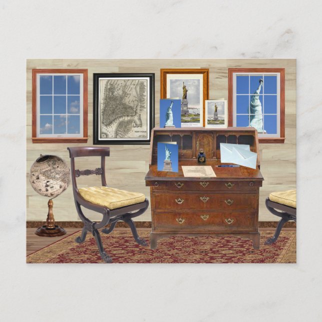 Happy Independence Day Postcard (Front)