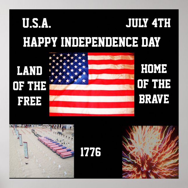 HAPPY INDEPENDENCE DAY poster (Front)