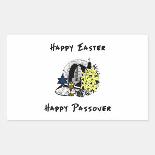 Happy Interfaith Easter and Passover Sticker