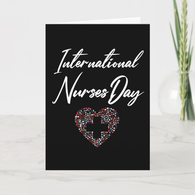 Happy International Nurses Day - 12 May 2021 Card (Front)