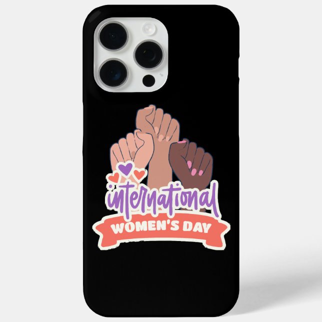 Happy International Women’s Day Case-Mate iPhone Case (Back)