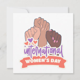 Happy International Women’s Day Invitation