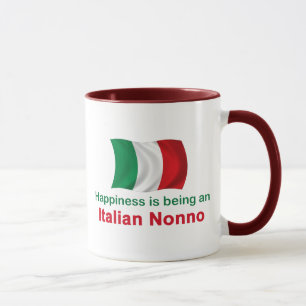 Happy Italian Nonno Mug