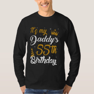 Happy It's My Daddy's 55th Birthday 1970 55 Years T-Shirt