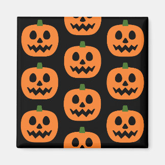 Happy Jack-O-Lantern Magnet