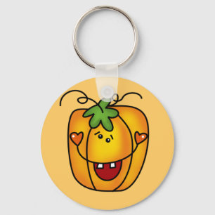 Happy Jack O Lantern Tshirts and Gifts Keychain