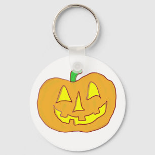 Happy Jack O'Lantern Keychain