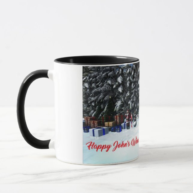 Happy John's Winter Wonderland Season 2 tasse (Gauche)