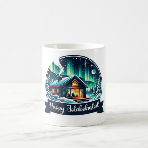 Happy Jolabokaflod Coffee Mug
