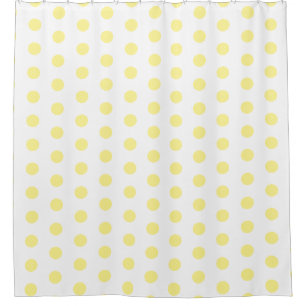 Happy Joyful Cheerful Yellow Polkadots on White