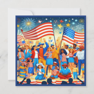 Happy July 4th Card