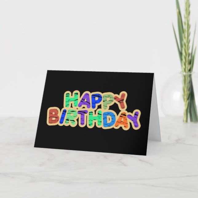 HAPPY ****JULY**** BIRTHDAY CARD (Front)