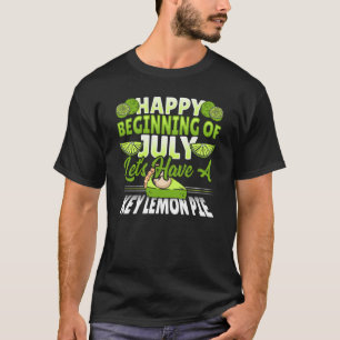 Happy July Key Lemon Pie T-Shirt