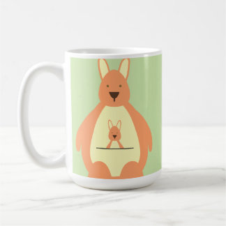 Happy Jumping Kangaroo Mug