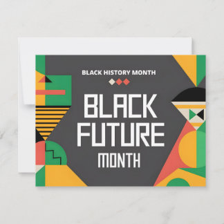 Happy Juneteenth Colourful Freedom Day Design Holiday Card