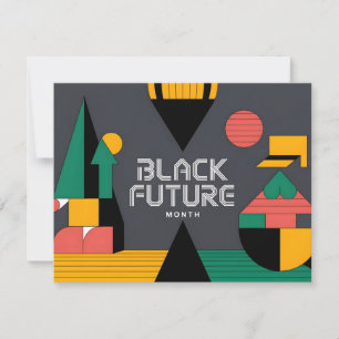 Happy Juneteenth Colourful Freedom Day Design Holiday Card