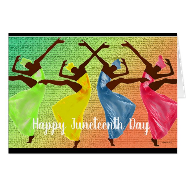 Happy Juneteenth Day! (Front Horizontal)