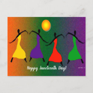 Happy Juneteenth Day! Postcard