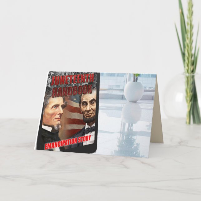 Happy Juneteenth Holiday Card (Front)