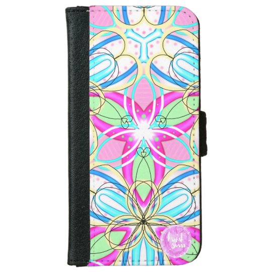 Happy Kaleidoscope iPhone 6/6s Wallet Case