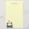 Happy Kawaii Cat Personalizable Note Paper