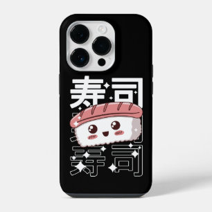 Happy Kawaii Sushi Japanese Food Lover Gift  iPhone 14 Pro Case
