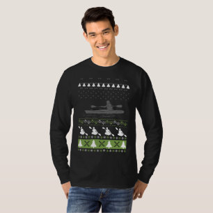 Happy Kayaking  Ugly Kayak Christmas Sweater