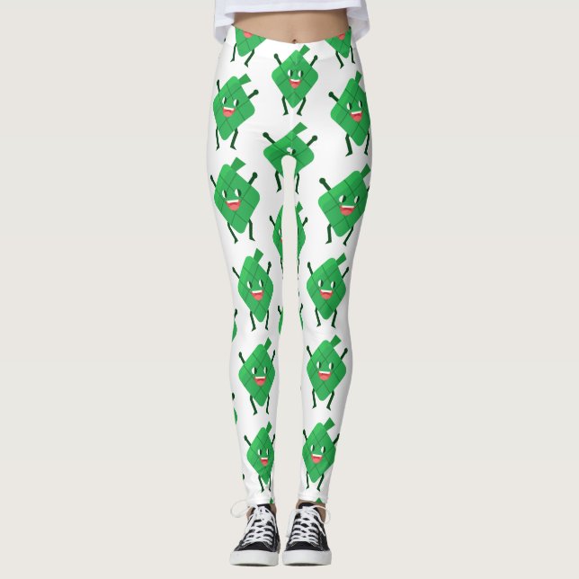 happy Ketupat leggings (Front)