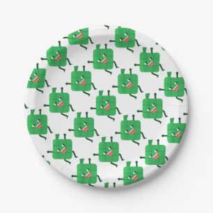 happy ketupat paper plate