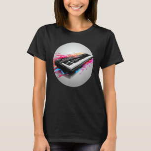 Happy Keyboard Music for keypad Lovers T-Shirt