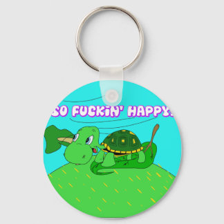 Happy keychain