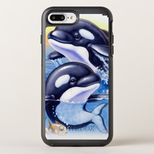 Happy Killer Whales OtterBox Symmetry iPhone 8 Plus/7 Plus Case