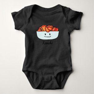 Happy Kimchi Kimchee Bowl - Happy Foods Designs Baby Bodysuit