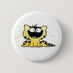 Happy-Kitty 2 Inch Round Button