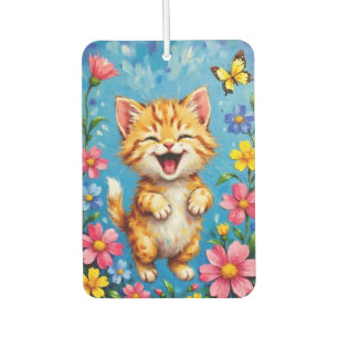Happy Kitty Garden Air Freshener
