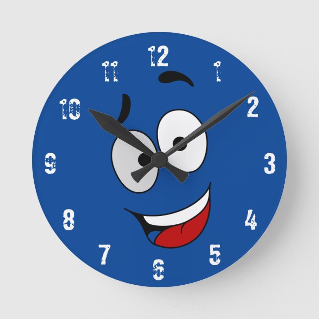 Happy Kook Art Clock - Wall Clock (Front)