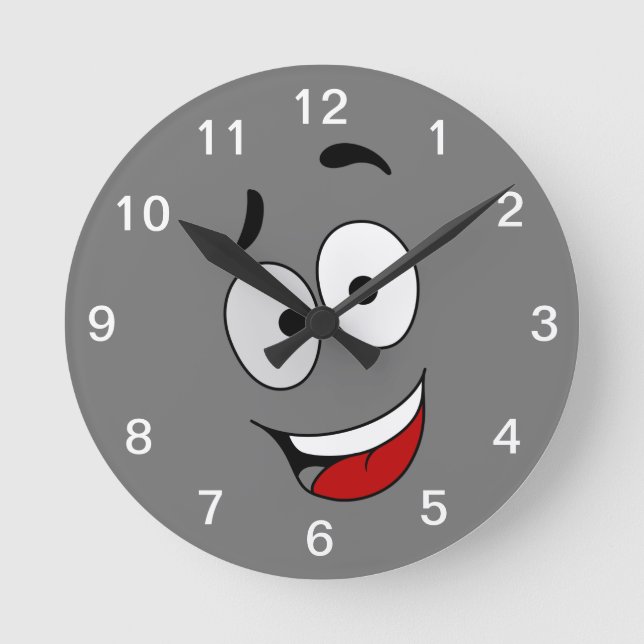 Happy Kook Art Clock - Wall Clock (Front)