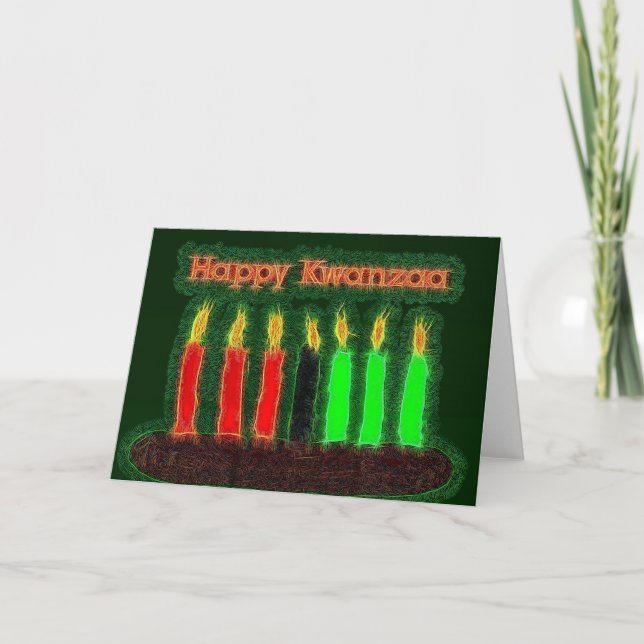 Happy Kwanzaa Card (Front)